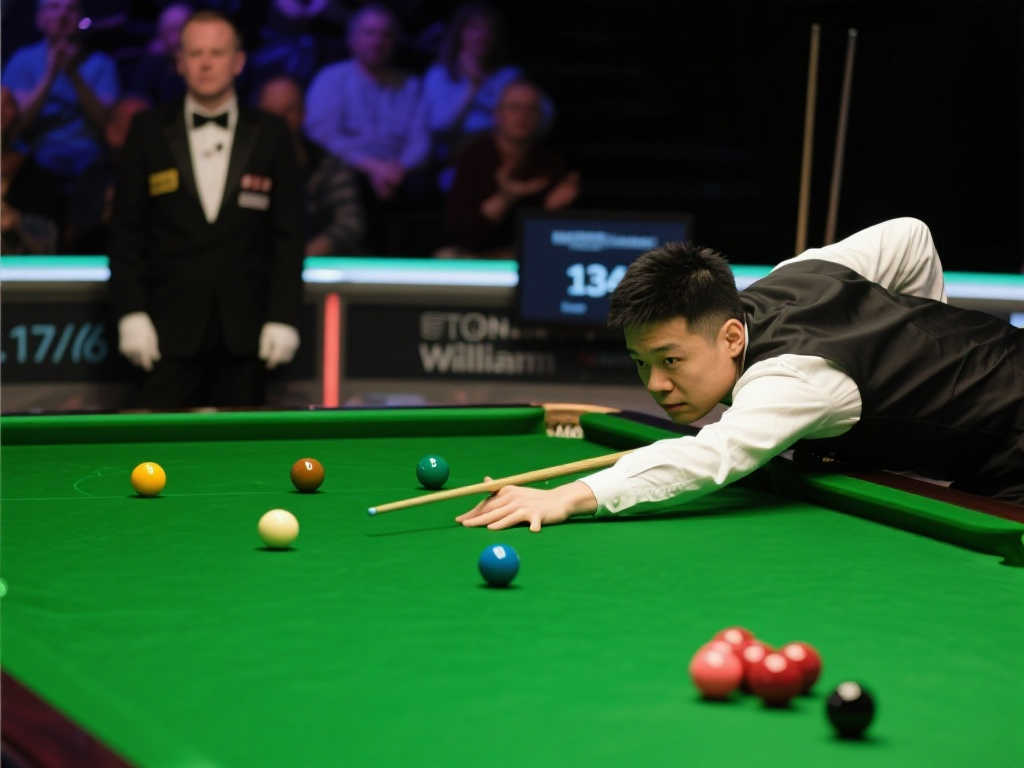 稳扎稳打!斯诺克世锦赛决赛:赵心童第二阶段以11-6领先马克-威廉姆斯 稳扎稳打!斯诺克世锦赛决赛:赵心童第二阶段以11-6领先马克-威廉姆斯
